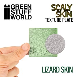 Lizard Skin Texture Plate - Green Stuff World