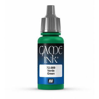 Vallejo Game Ink 17ml - Inky Green - 72.089