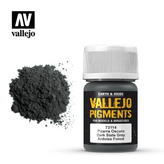 Vallejo Pigments - Dark Slate Grey - 73.114