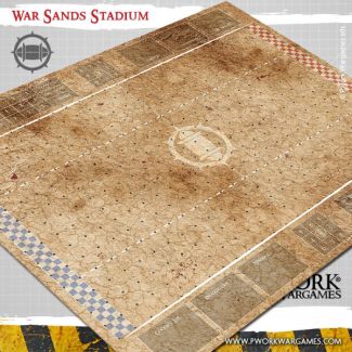 War Sands Stadium - Fantasy Football Mat - Pwork Wargames