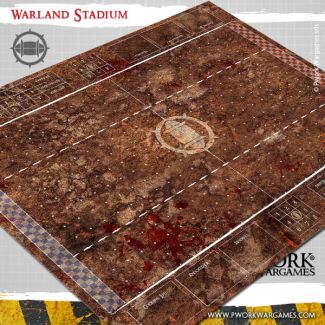 Warland Stadium - Fantasy Football Mat - Pwork Wargames