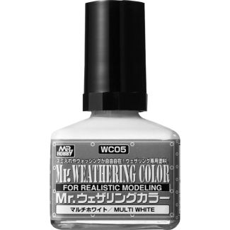 Mr Weathering Color Multi White (40ml) - WC-05