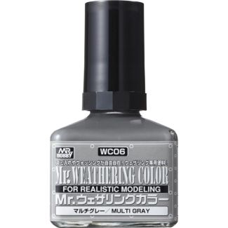 Mr Weathering Color Multi Gray (40ml) - WC-06