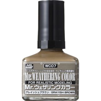 Mr Weathering Color Grayish Brown (40ml) - WC-07