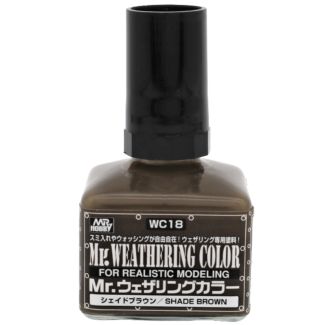 Mr Weathering Color Shade Brown (40ml) - WC-18