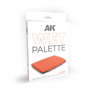 AK Interactive Wet Palette - Includes 40 sheets + 2 Foams