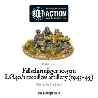 Fallschirmjager 10.5cm LG40/1 Recoilless Artillery (1943-45) - Bolt Action - WGB-LFJ-07