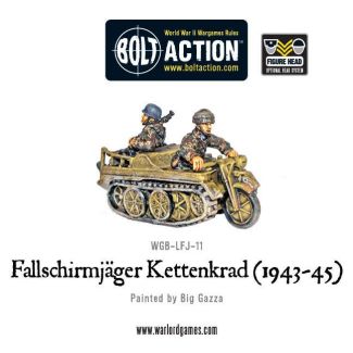 Fallschirmjager Kettenkrad (1943-45) - Bolt Action - WGB-LFJ-11