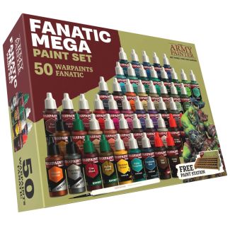 Army Painter - Warpaints Fanatic Mega Paint Set - WP8067