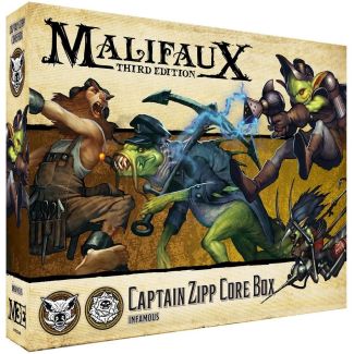 Captain Zipp Core Box - Infamous - Malifaux