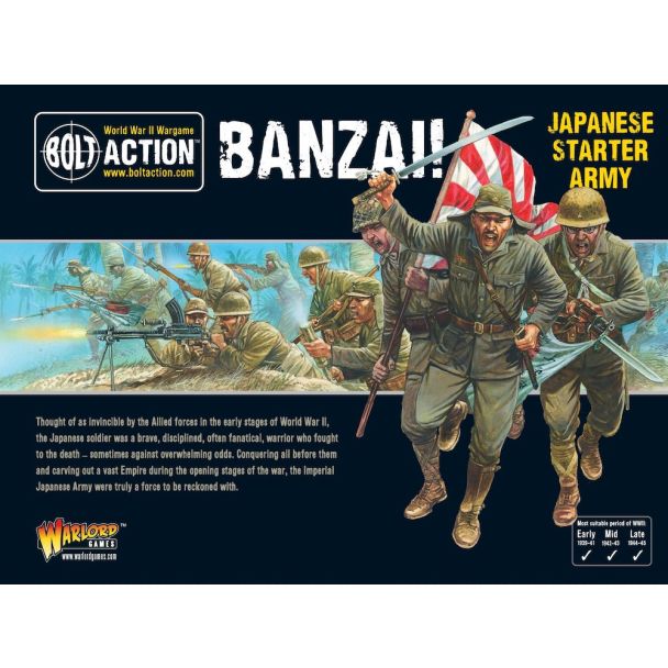 Bolt Action Banzai! Japanese Starter Army - 402616001