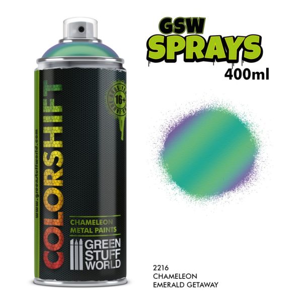 Chameleon EMERALD GETAWAY 400ml Spray - GSW-2216