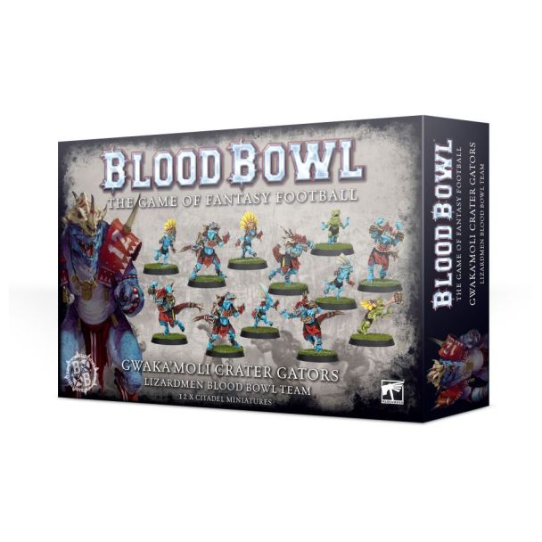 Bloodbowl - Gwaka'moli Crater Gators - Lizardmen Blood Bowl Team - GW-200-74