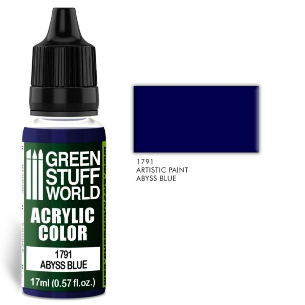 Acrylic Color ABYSS BLUE 17ml - Green Stuff World-1791