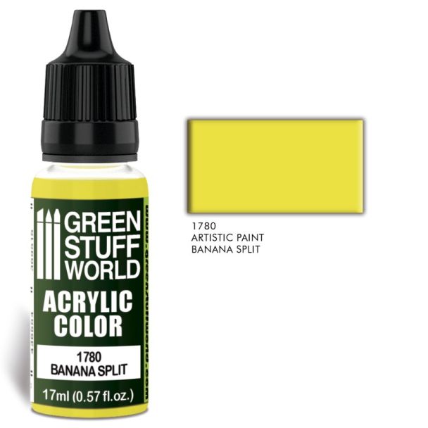 Acrylic Color BANANA SPLIT 17ml - Green Stuff World-1780