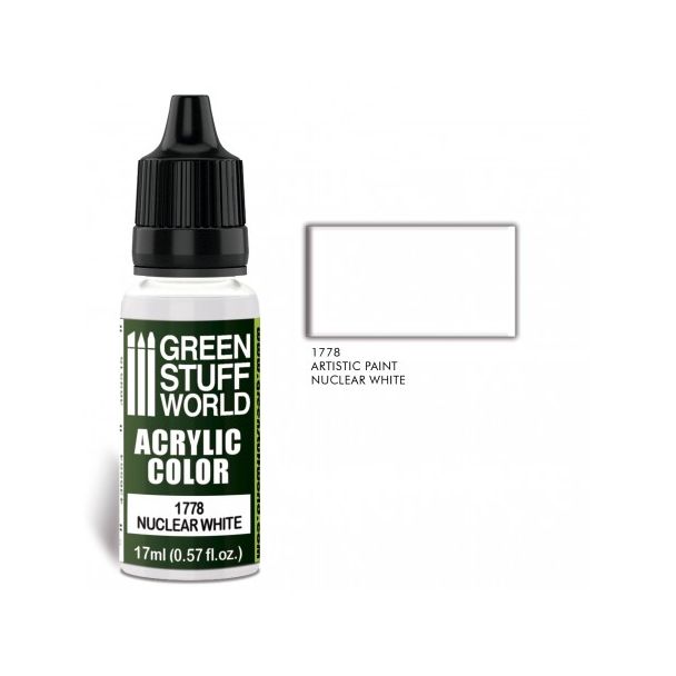 Acrylic Color NUCLEAR WHITE 17ml - Green Stuff World-1778