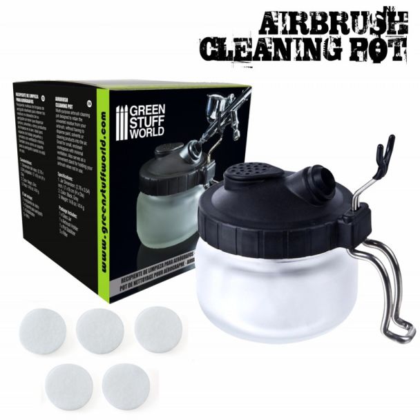 Airbrush Cleaning Pot - Green Stuff World