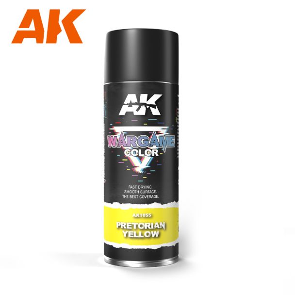 AK Interactive Pretorian Yellow Primer Spray - AK1055