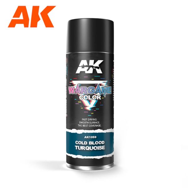 AK Interactive Cold Blood Turquoise Primer Spray - AK1059