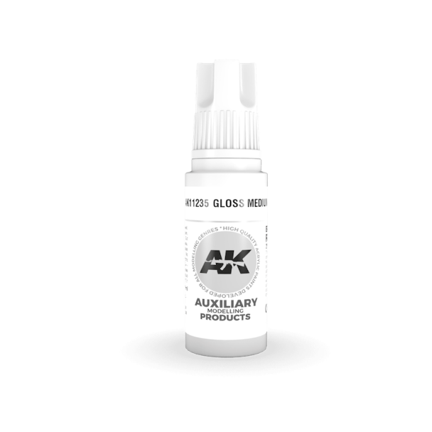 Gloss Medium 17ml 3rd Gen Acrylics AK Interactive - AK11235