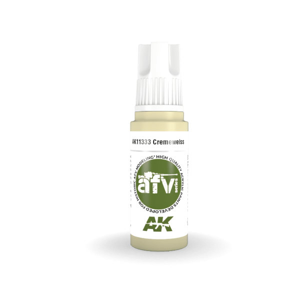 Cremeweiss - AK11333 - AFV Series AK Interactive