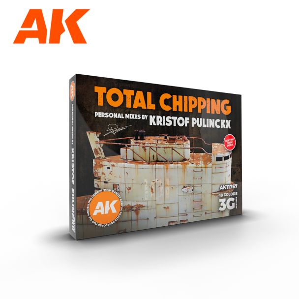 Total Chipping Kristof Pulinckx Set AK Interactive AK11767