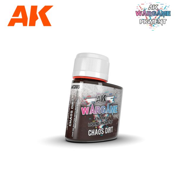 Chaos Dirt 35 Ml. - AK1203 - Wargame Liquid Pigment AK Interactive