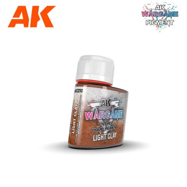Light Clay 35 Ml. - AK1210 - Wargame Liquid Pigment AK Interactive