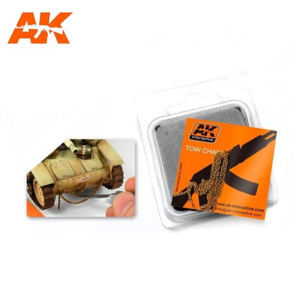 Rusty Tow Chain - Medium - AK Interactive - AK230