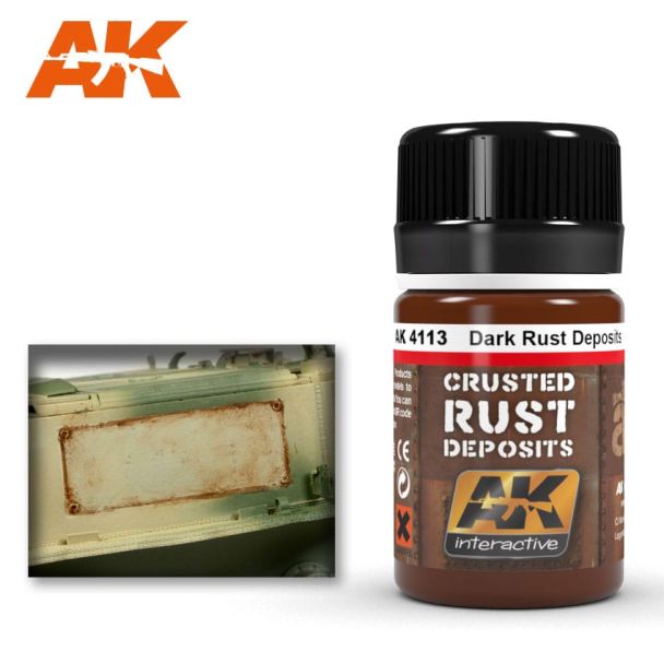 Dark Rust Deposit 35ml AK Interactive - AK4113