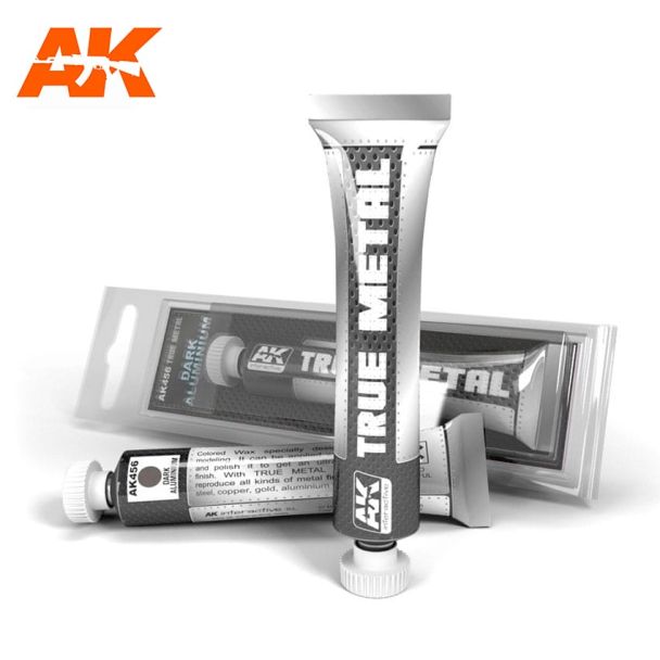True Metal Dark Aluminium AK Interactive - AK456