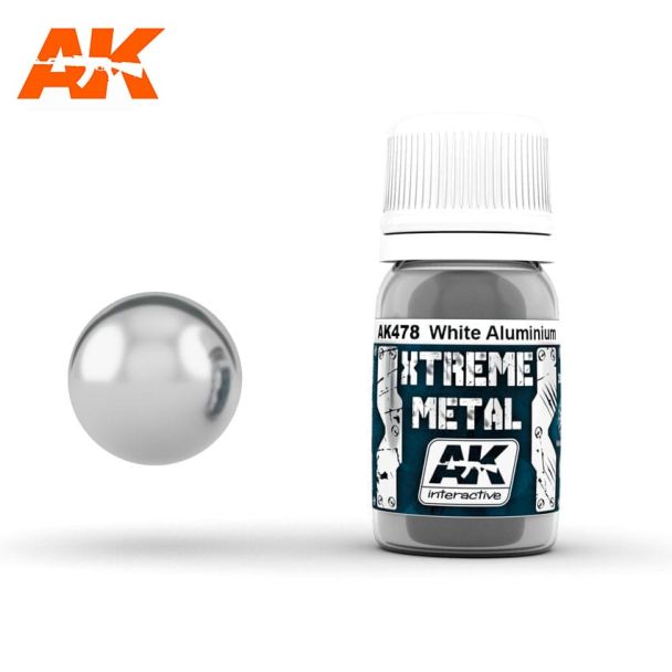 Xtreme White Aluminium AK Interactive - AK478