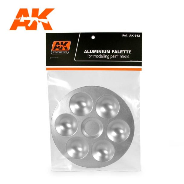 AK Interactive Aluminium Pallet (6 Wells) - AK612