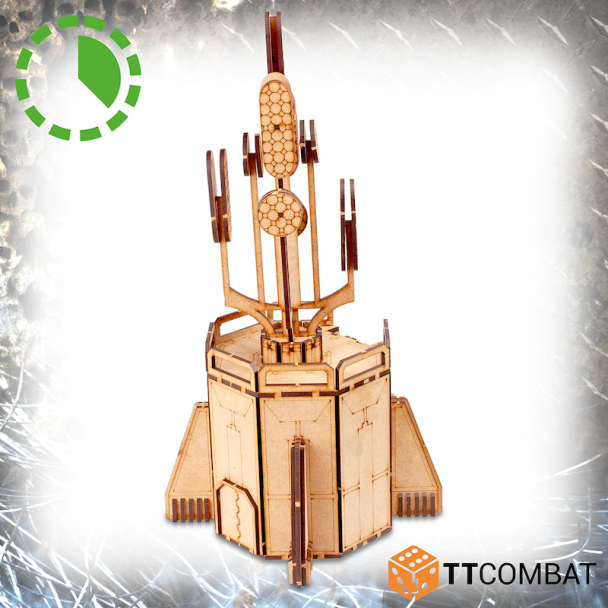 Bolstered Communication Tower - Sci-Fi Gothic