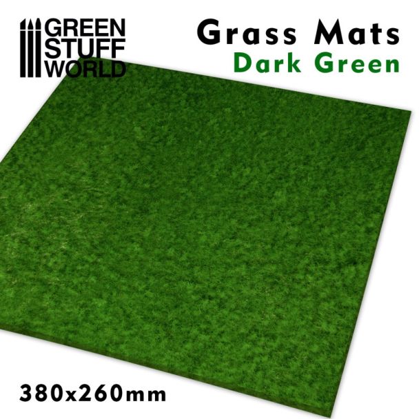 Grass Mats - Dark Green - Green Stuff World
