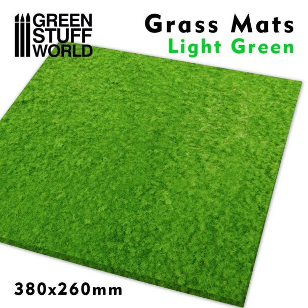 Grass Mats - Light Green - Green Stuff World