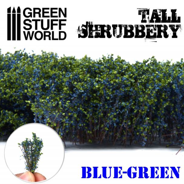Tall Shrubbery – Blue Green - GSW-9928