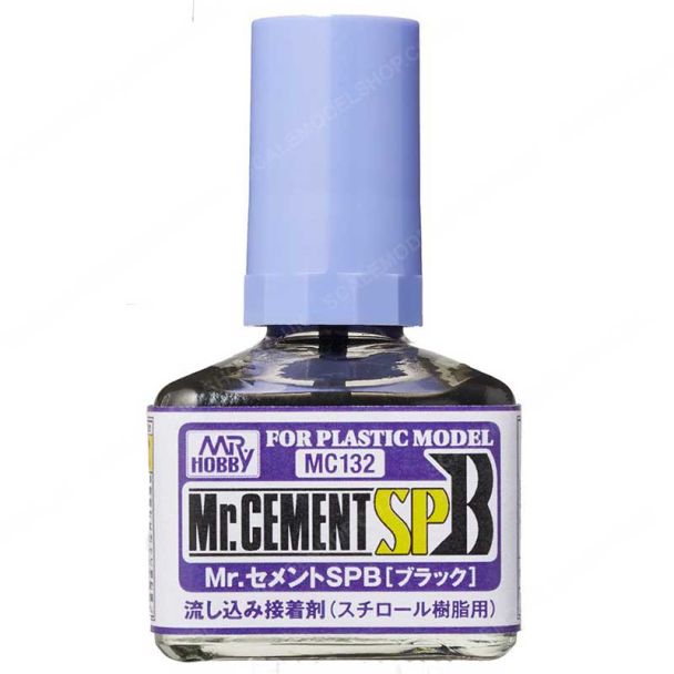 Mr Cement SP Black 40ml Mr Hobby - MC-132