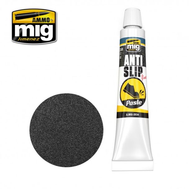 Anti Slip Paste - Black Color For 1/72 & 1/48 Ammo By Mig - MIG2034