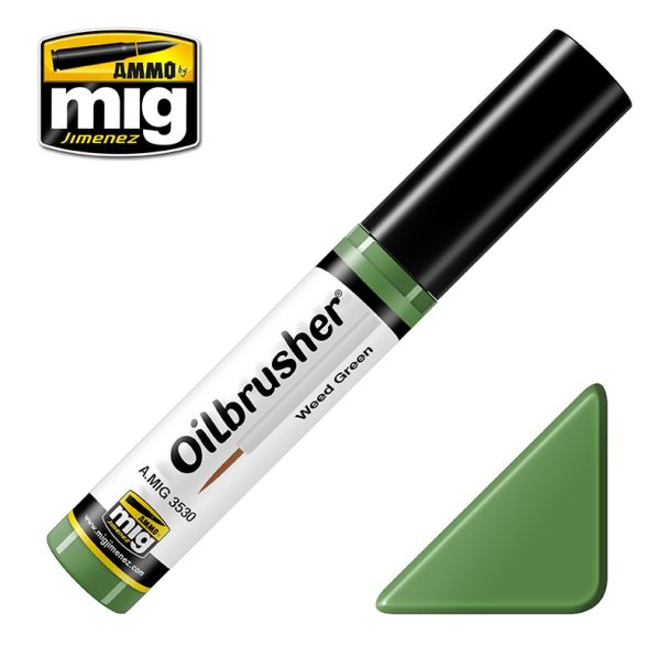 Weed Green Oilbrusher Ammo By Mig - MIG3530