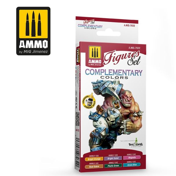 Complimentary Colors Figure Set Ammo By Mig - MIG7032