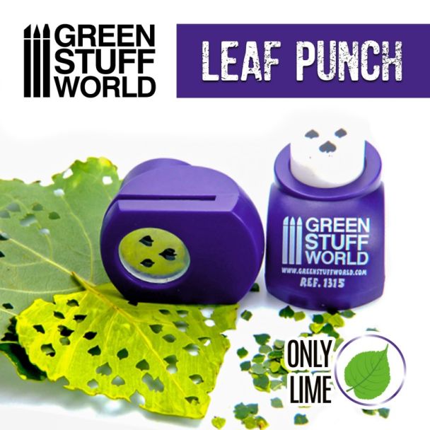 Miniature Leaf Punch DARK PURPLE - GSW-1315