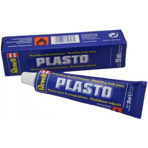 Revell Plasto Model Filler Modelling Body Putty Plastic Kit Gap Fill Tube 25ml