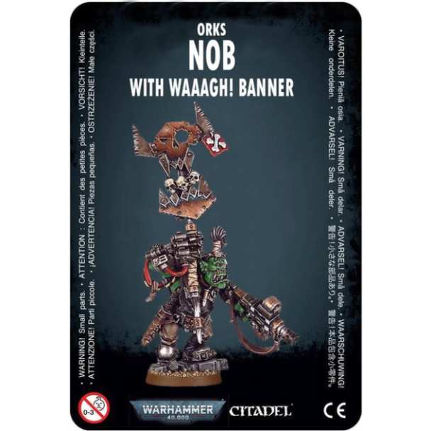 Ork Nob With Waaagh! Banner