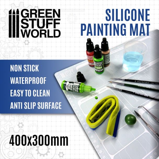 Silicone Painting Mat 400x300mm - GSW-2712