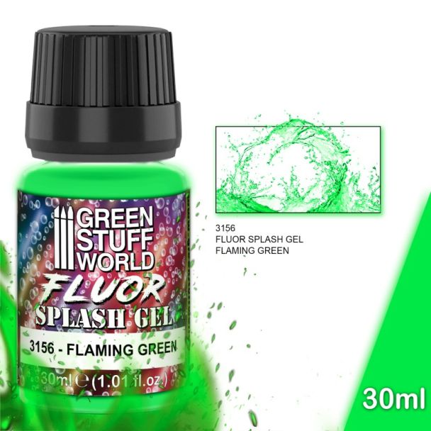 Splash Gel - Flaming Green - Green Stuff World