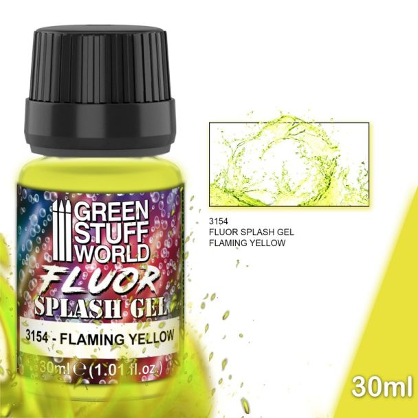Splash Gel - Flaming Yellow - Green Stuff World