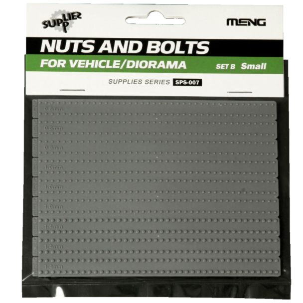 Meng 1/35 Nuts and Bolts Set B (Small) SPS-007