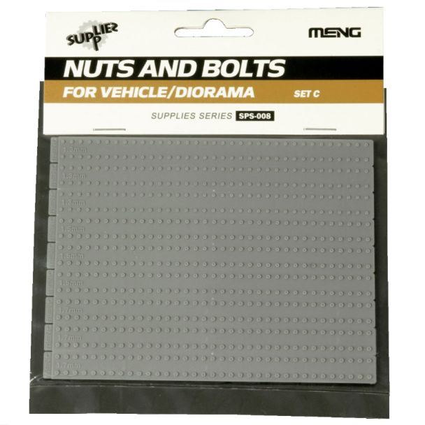 Meng 1/35 Nuts and Bolts Set C - SPS-008