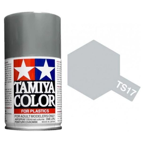 Tamiya TS-17 Gloss Aluminium Acrylic Spray